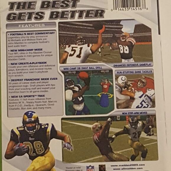 Madden NFL 2003 [Xbox] - Picture 5 of 8